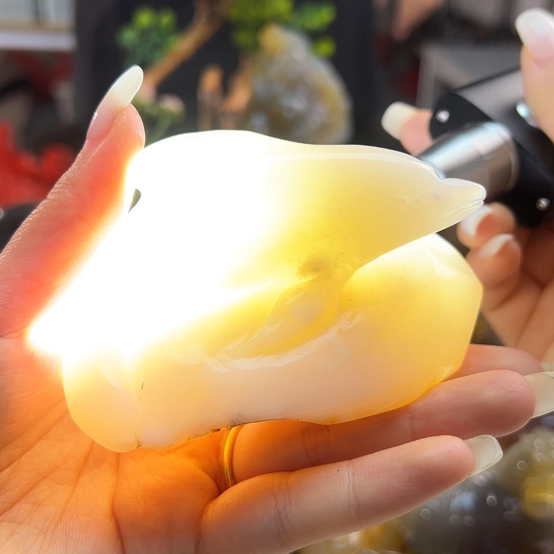 玛瑙/玉髓未镶嵌吊坠(不含链)