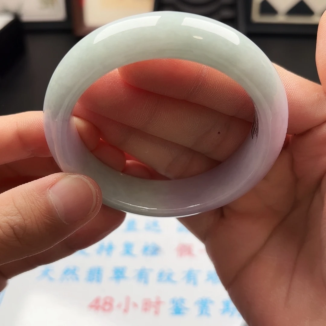 翡翠未镶嵌手镯5758x6 88