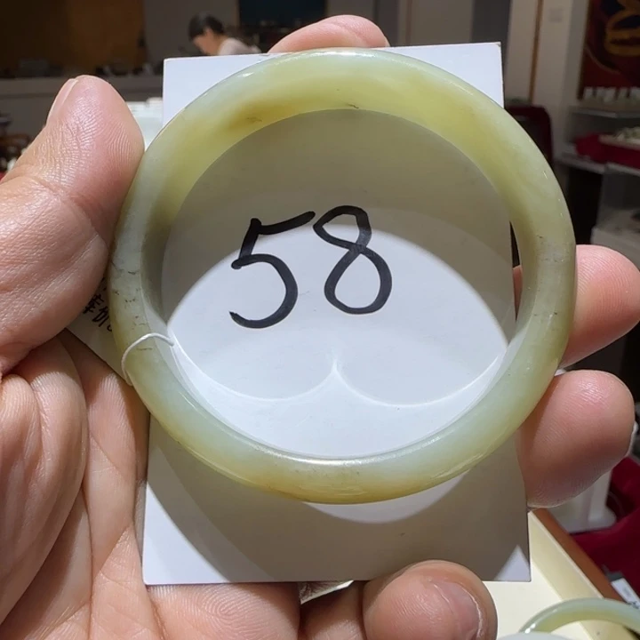 和田玉未镶嵌手镯813