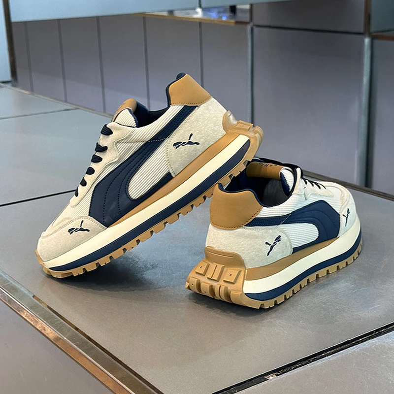 2025老爹鞋厚底男鞋时尚爆款春夏潮流新款休闲舒适鞋子男款轻便运