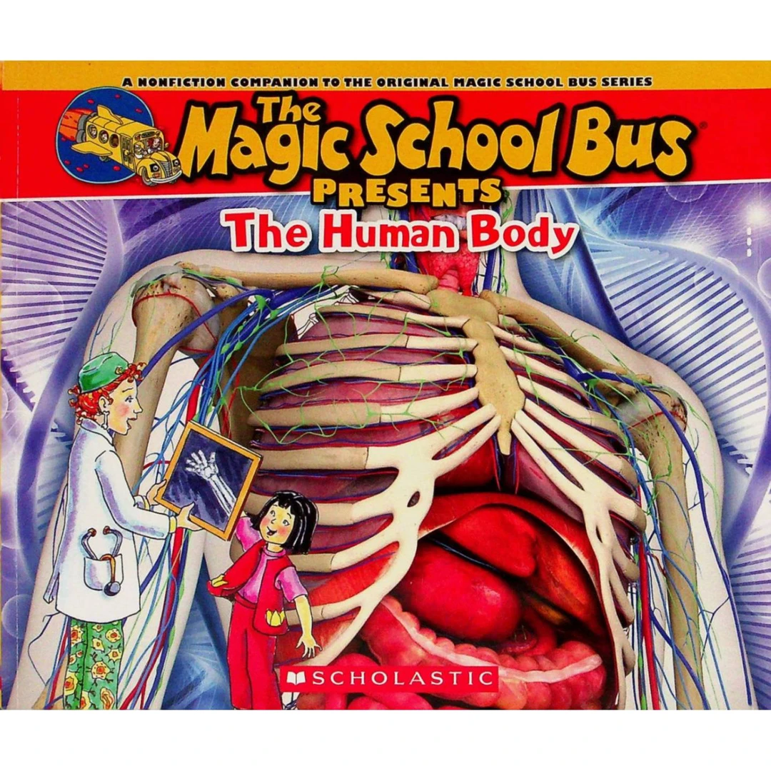 神奇校车原版书英语绘本人体之旅科普知识TheMagicSchoolBus