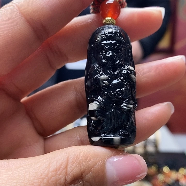 玛瑙/玉髓（覆膜）合金颈饰