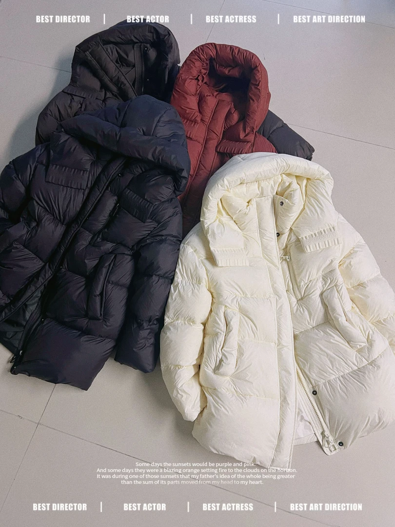 王姐专属-2024冬季新品加绒加厚保暖泡芙云朵羽绒服-【多元-76021】
