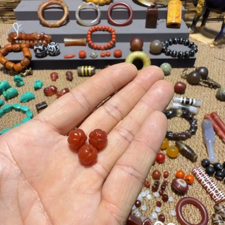 高***杰玛瑙/玉髓未镶嵌手链