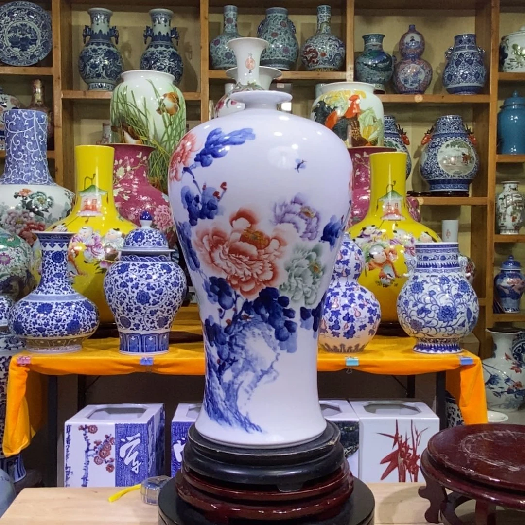 瓶景德镇陶瓷花瓶摆件