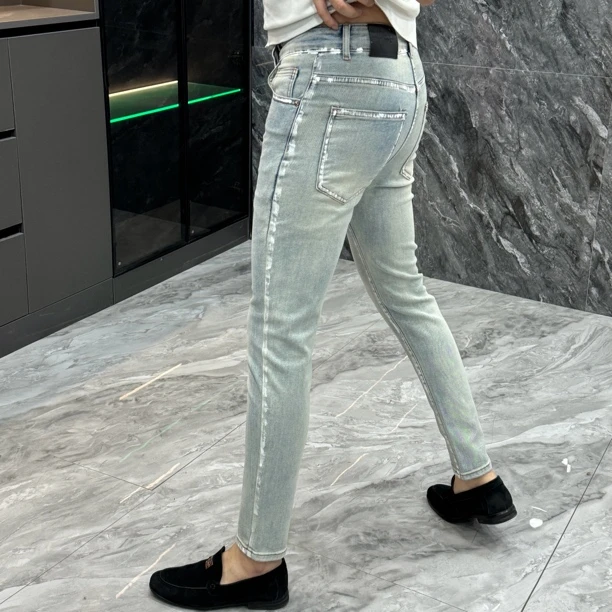 1330-春夏欧货修身小脚牛仔裤