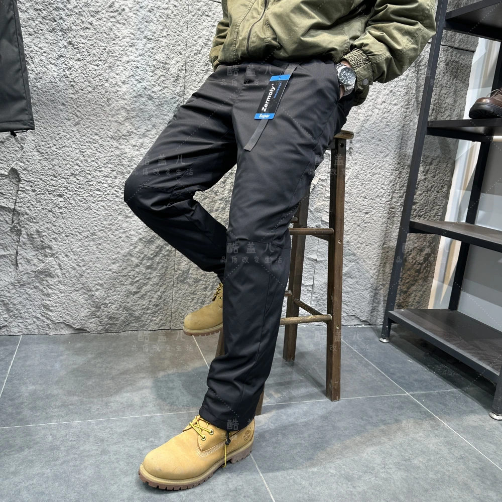 保命神裤 冬季小暖炉 科技保暖高端男士防风雨加棉加绒加厚休闲裤