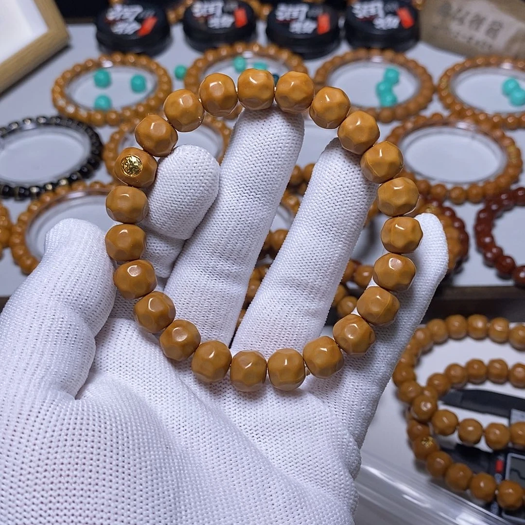 猴头核桃手串金标奶酪11左右7号