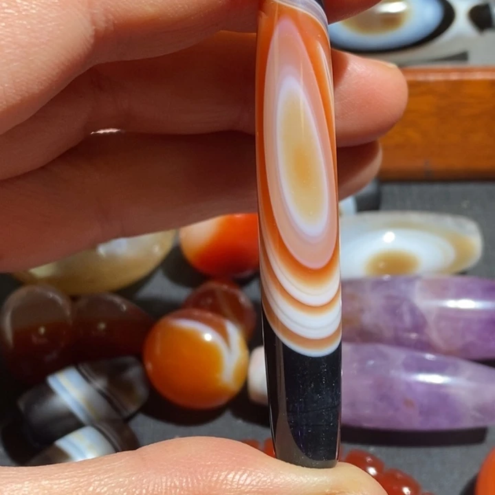 玛瑙/玉髓未镶嵌项链