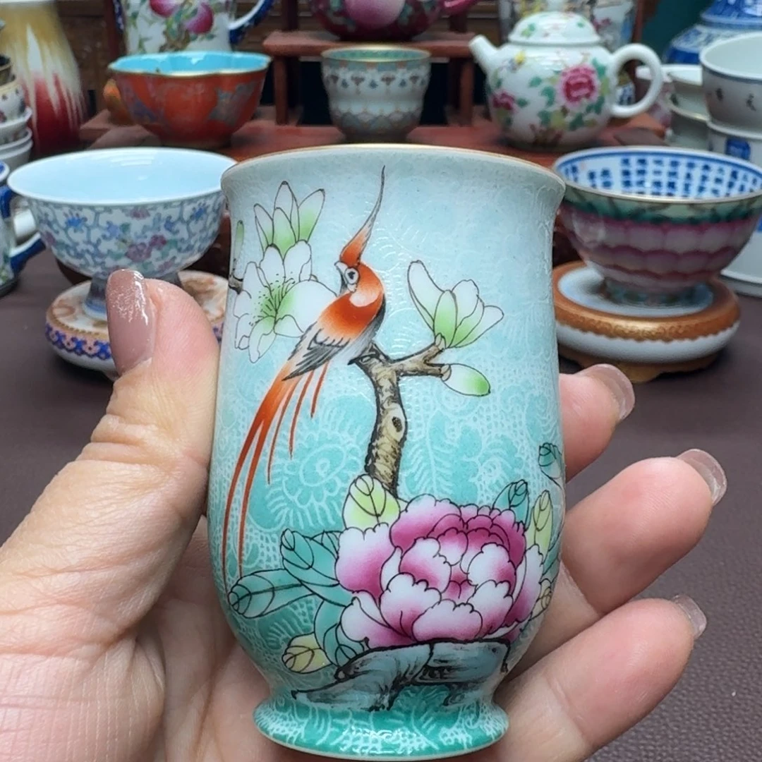 瓷片景德镇仿古手工制作精品展示