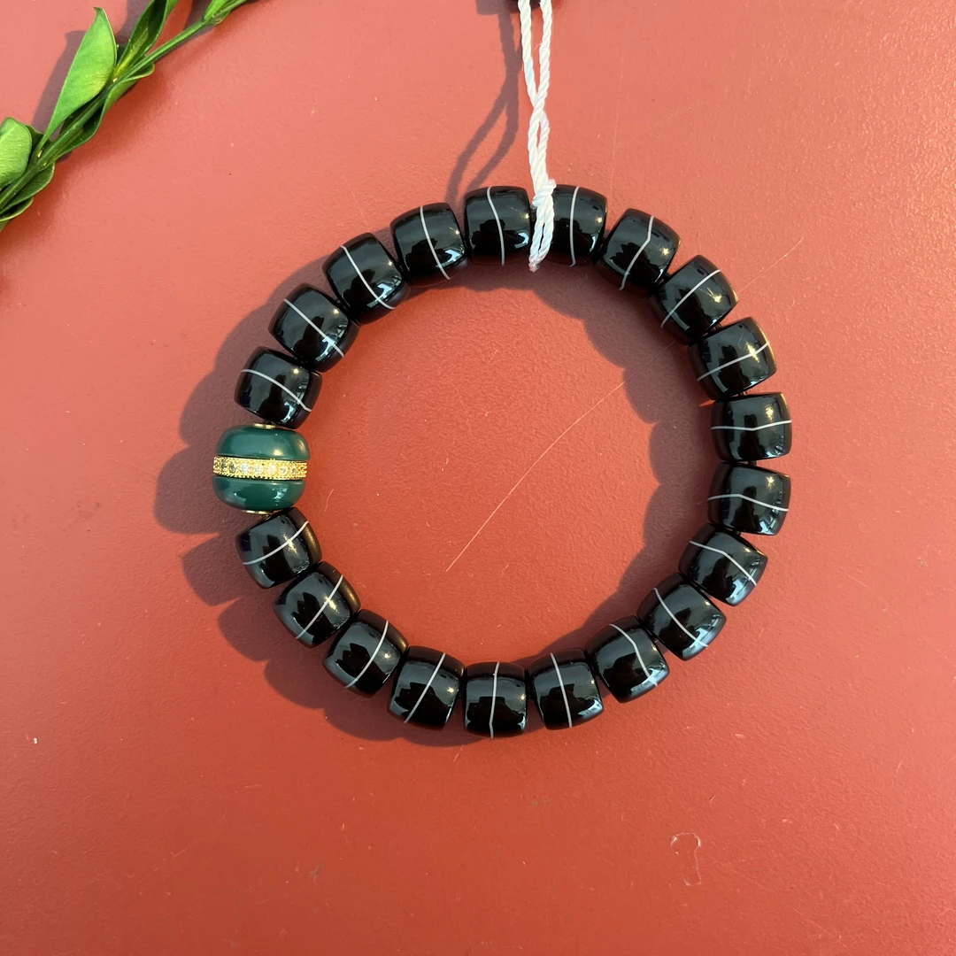 清代 一线药师珠 老型珠手串 9401