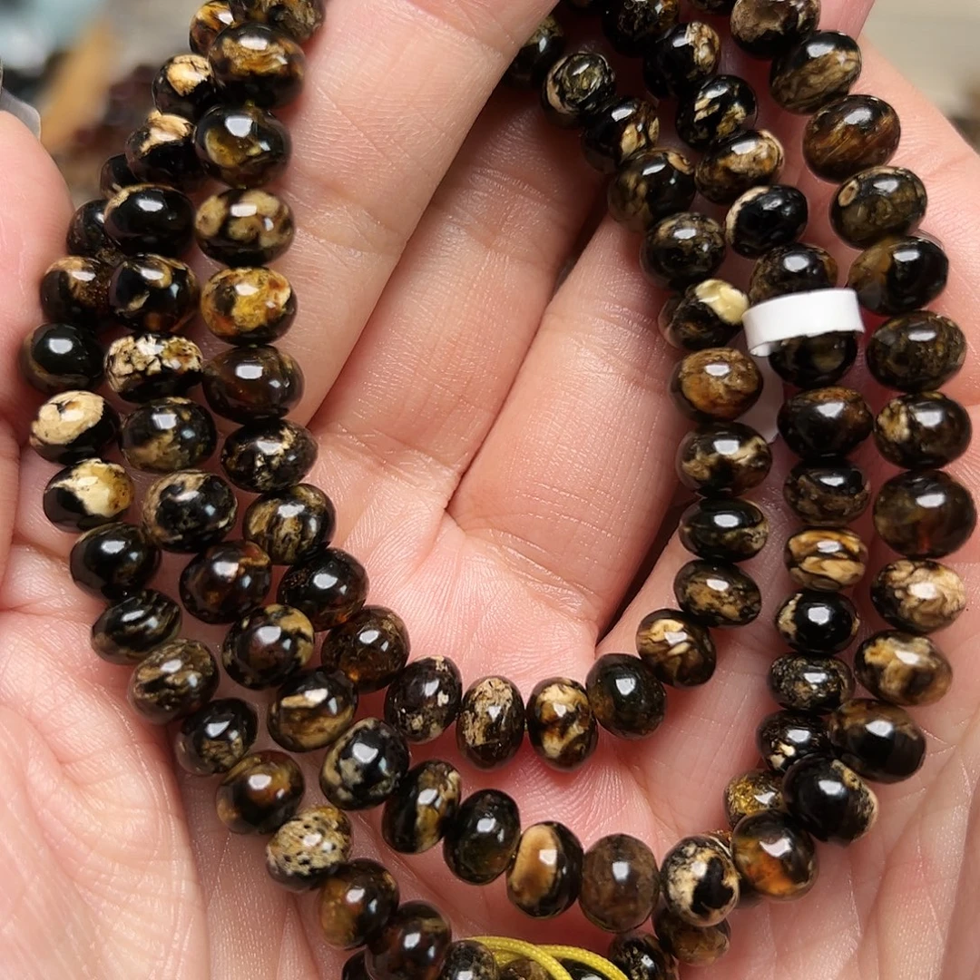 琥珀未镶嵌裸石抚顺琥珀20037七