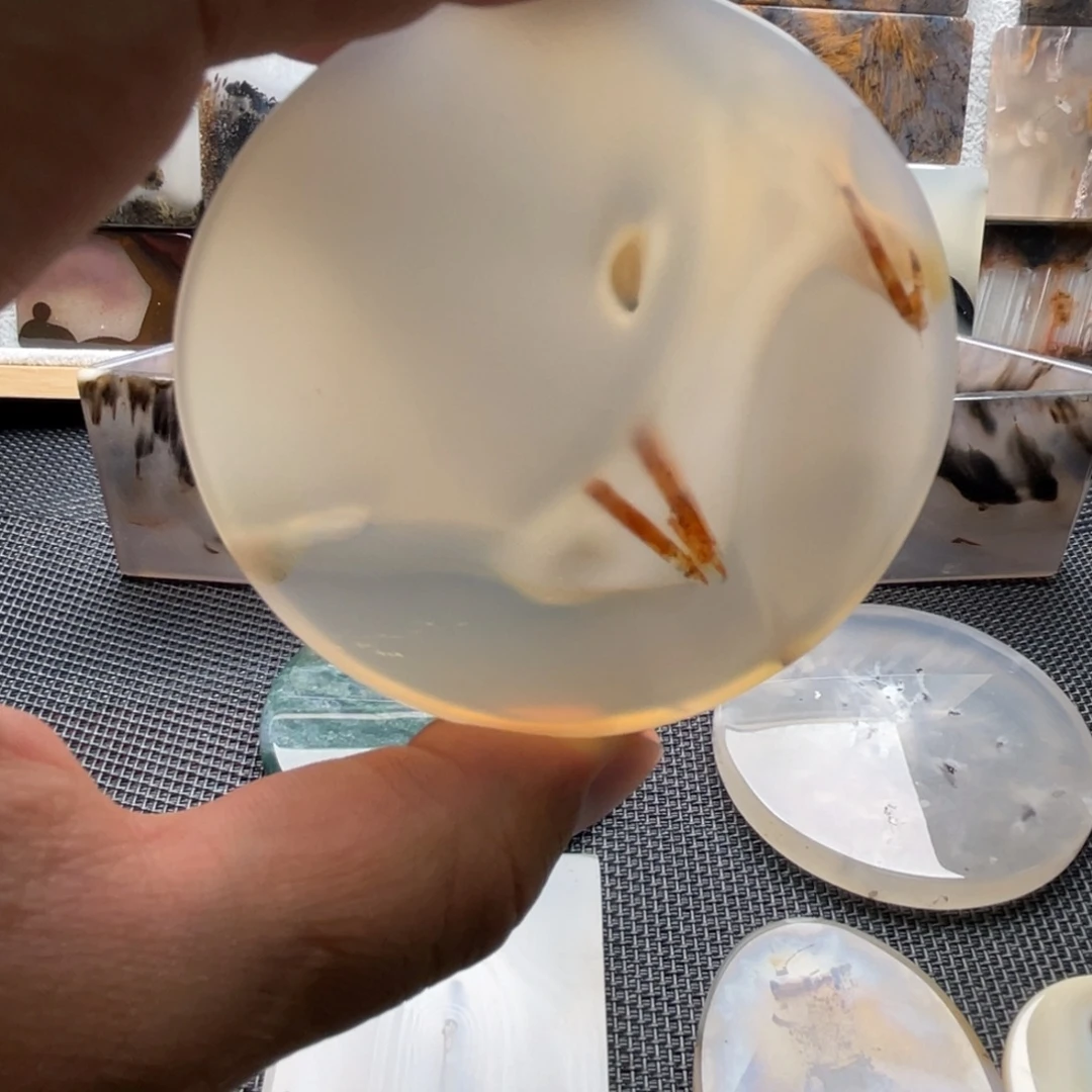 玛瑙/玉髓未镶嵌颈饰