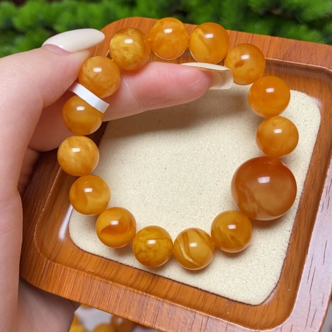 【闪购商品】未镶嵌蜜蜡手链手串