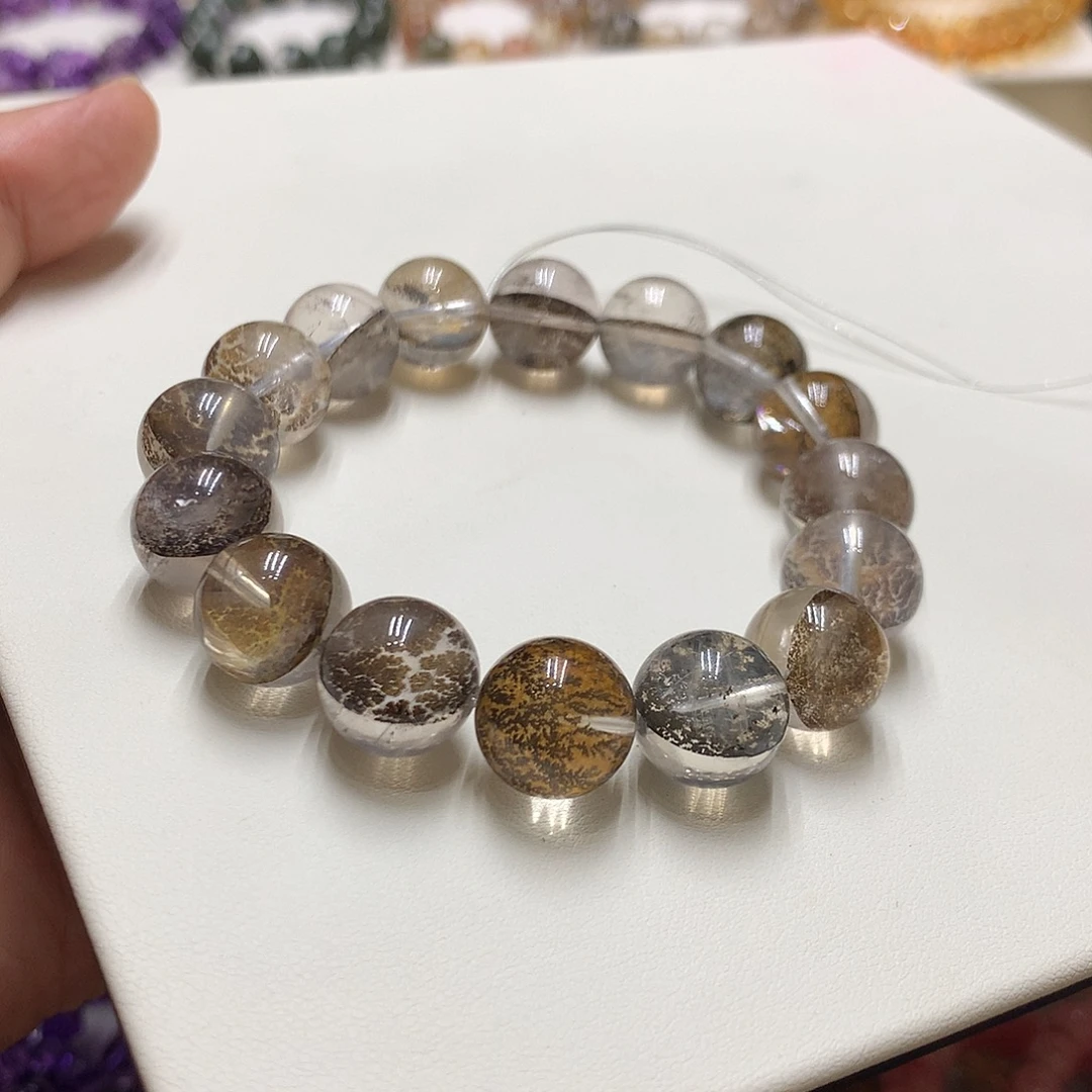 未镶嵌手链水晶小树椒花