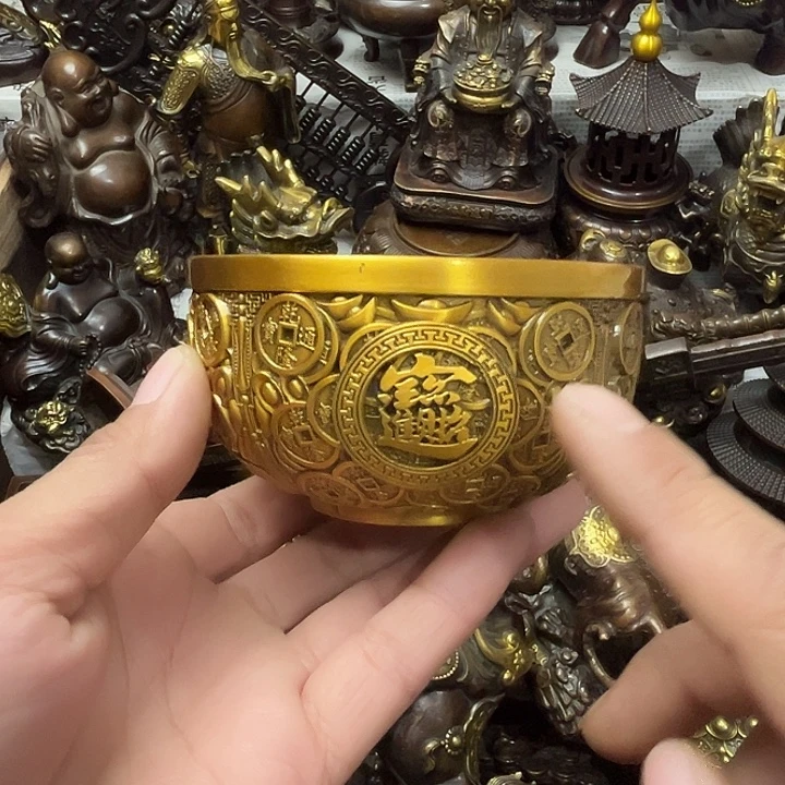 铜鑫铜德，铜器摆件