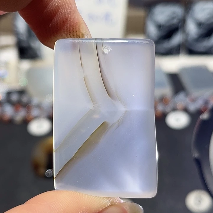 玛瑙/玉髓未镶嵌吊坠(不含链)