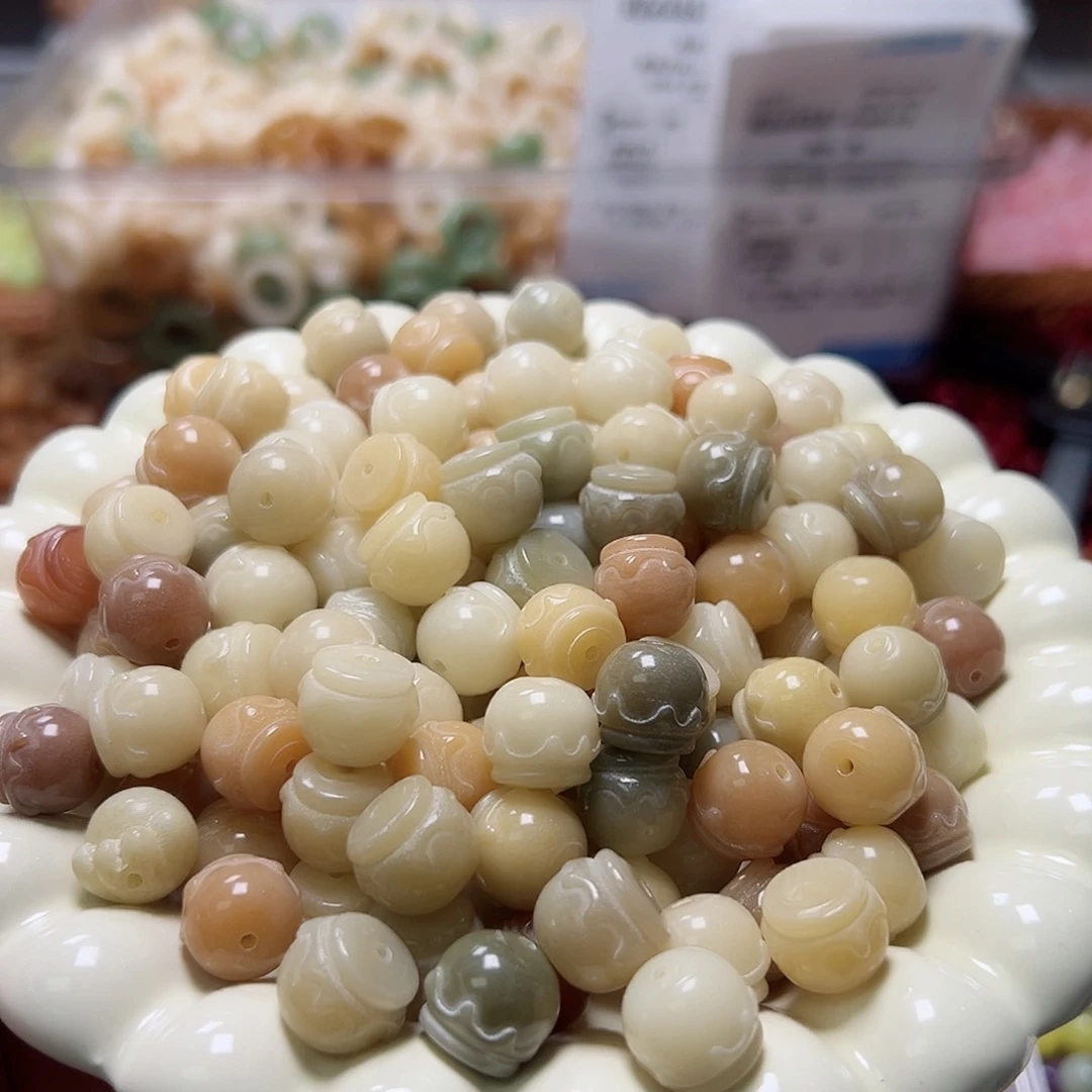 菩提根12mm多宝蜜罐10颗微瑕