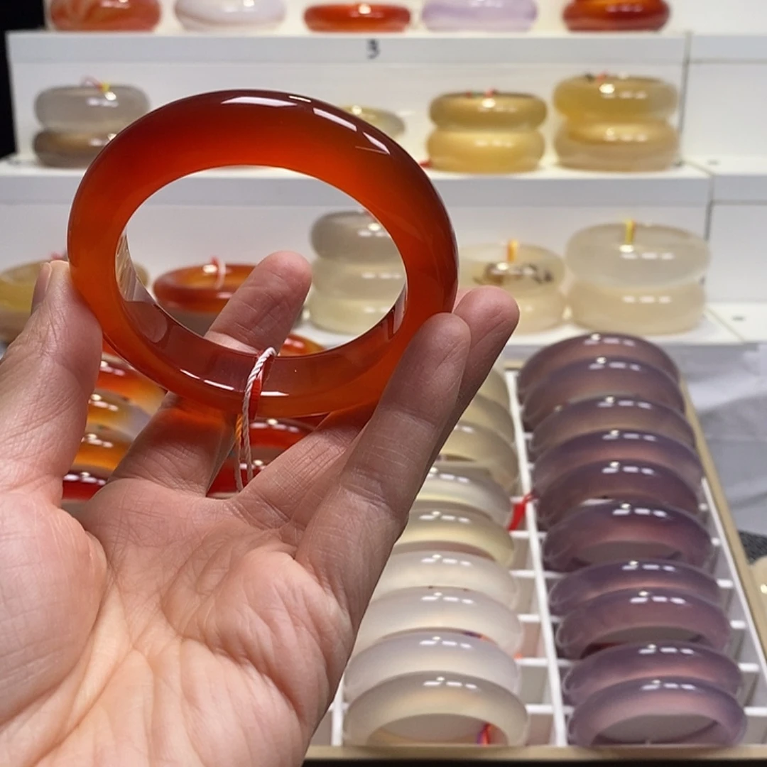 玛瑙/玉髓未镶嵌手镯