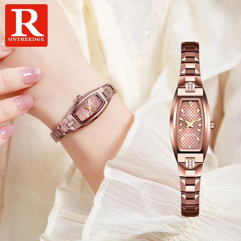 新款高颜值正品牌女士轻奢小众女表手链钨女男士多男士全自动手表