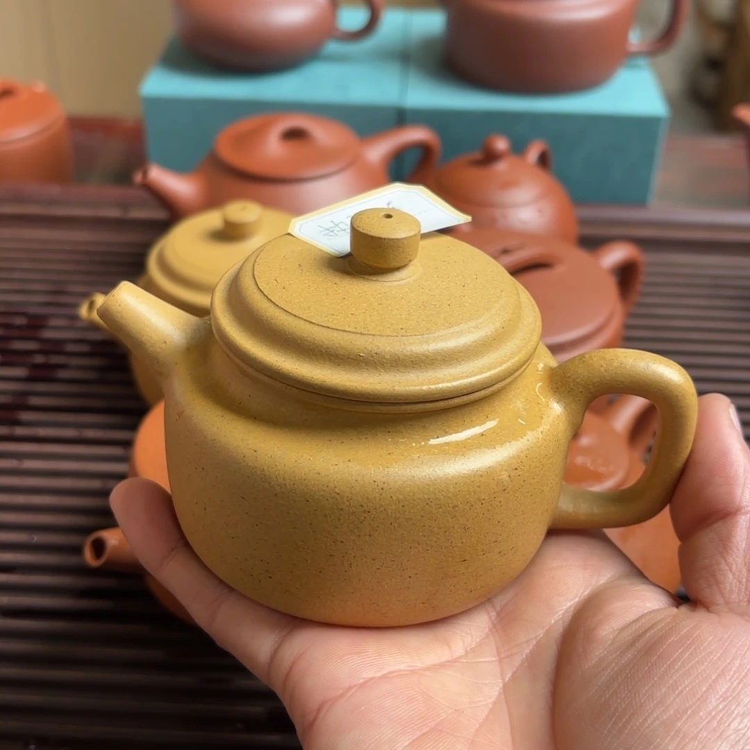 紫砂茶壶执**手半手工微瑕疵