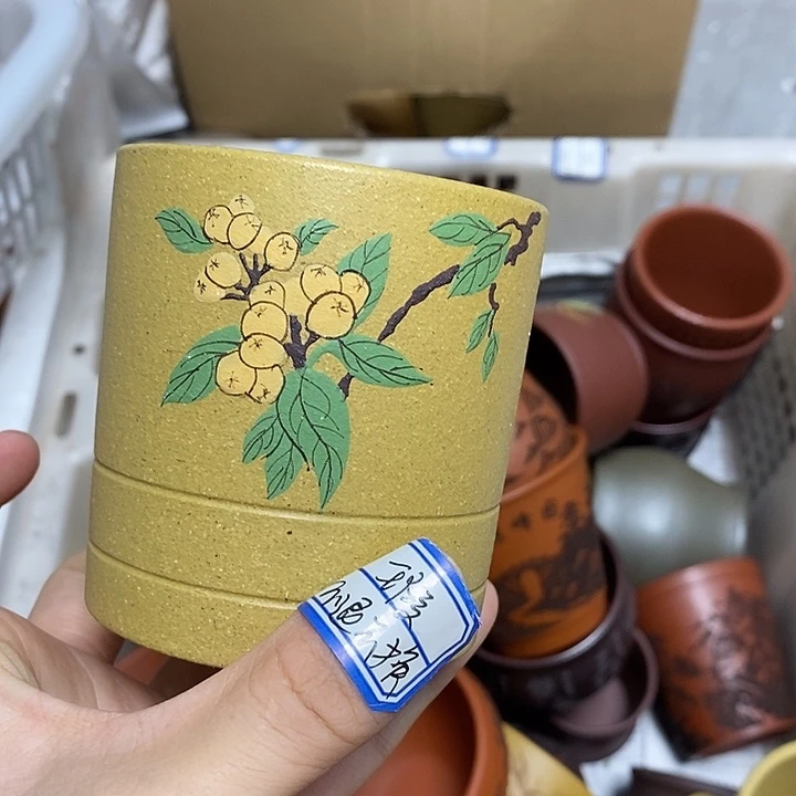 茶杯紫砂瑕疵不退不换，