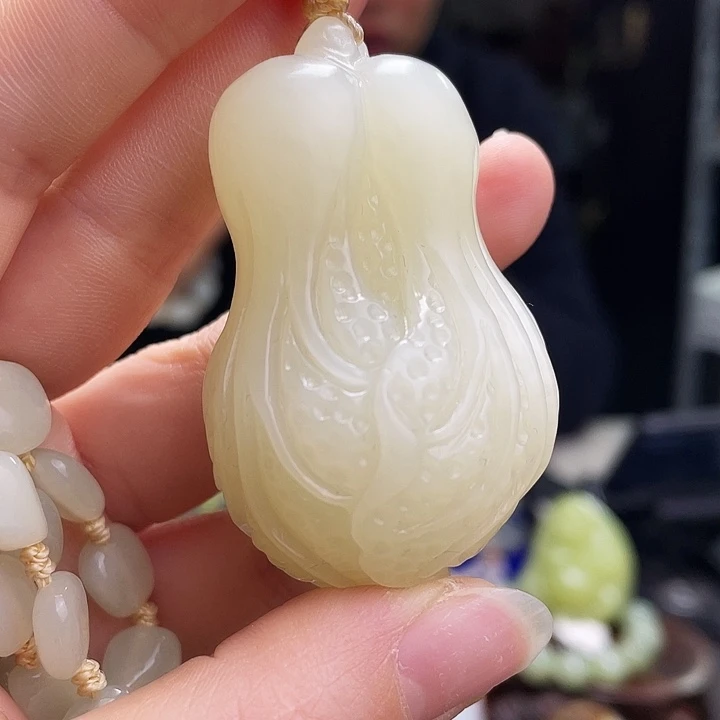 和田玉挂件未镶嵌定制发货