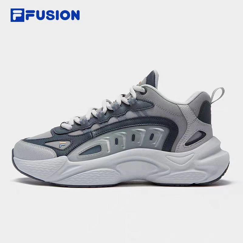 【天迹】FILA FUSION斐乐冬季保暖中帮增高运动老爹鞋T12WM511527F
