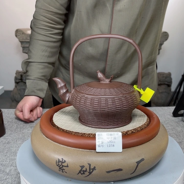 紫砂茶壶紫砂刻绘孤品