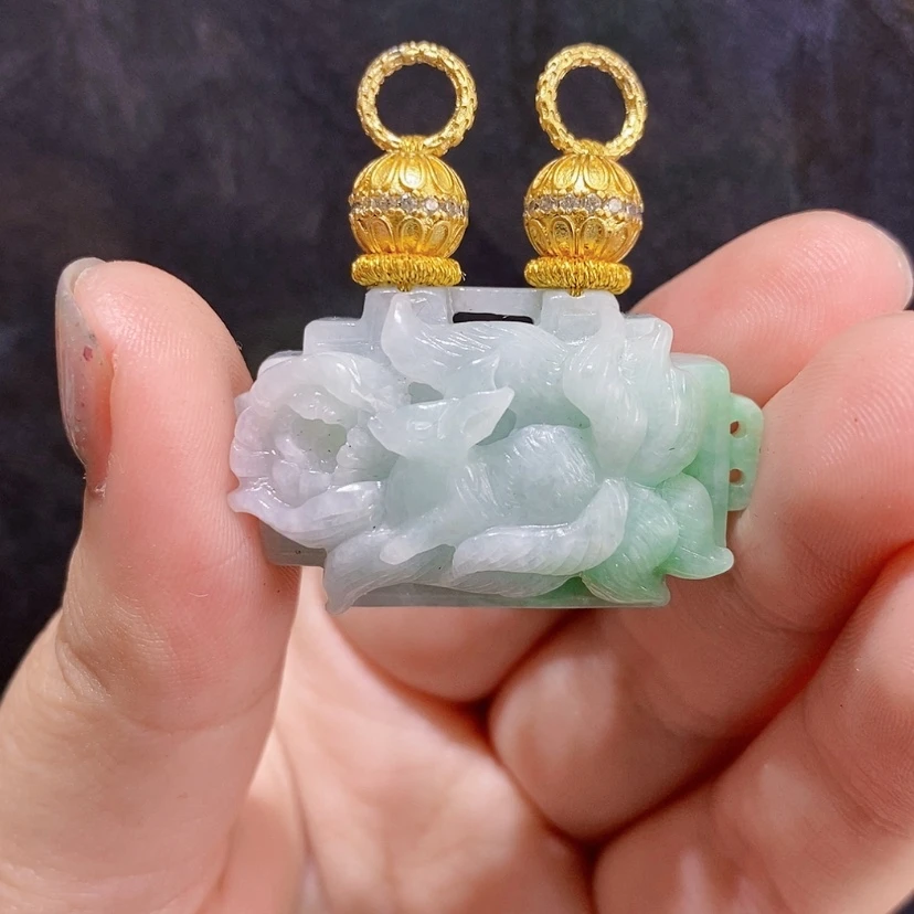 【闪购商品】翡翠未镶嵌颈饰吊坠