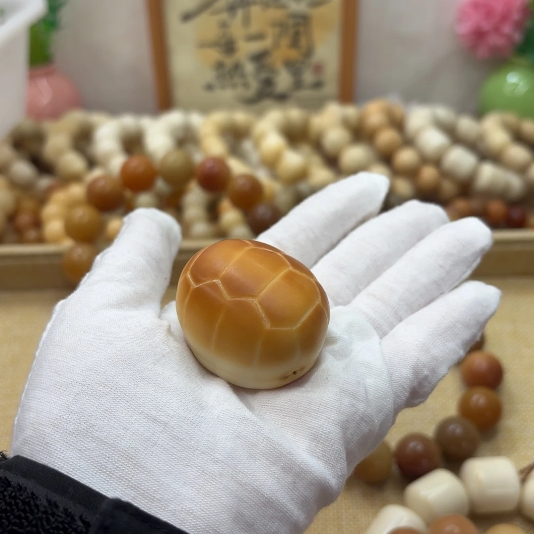 菩提根/象牙果吊坠牙果瑕疵富甲把件755