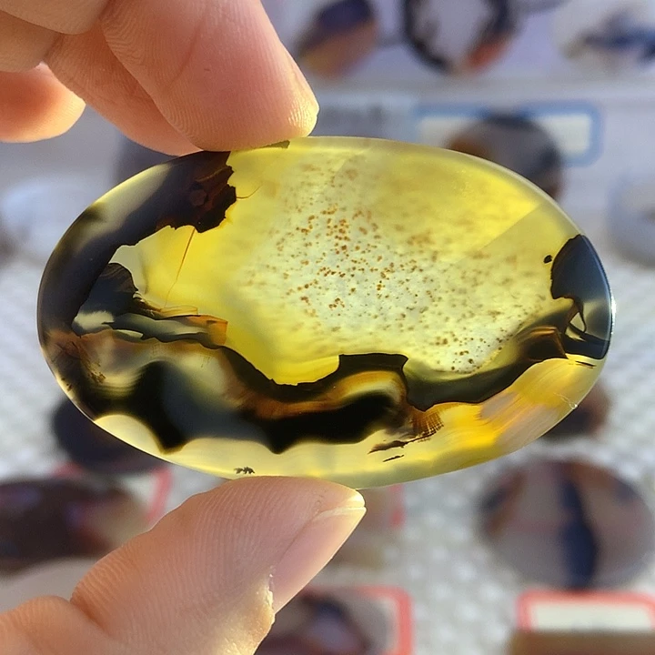 玛瑙/玉髓合金颈饰