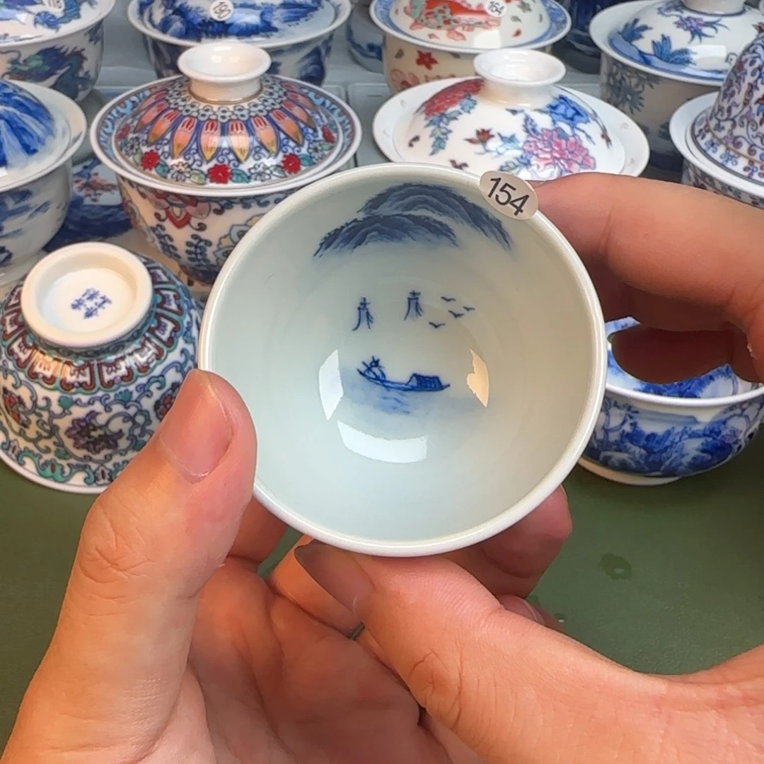 彦祖纯手工手绘茶具154