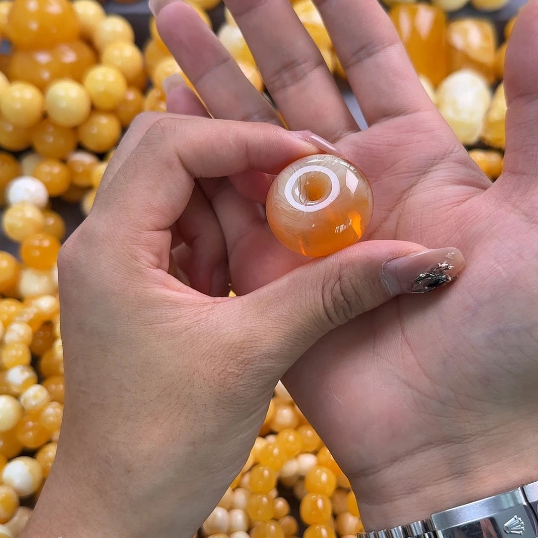 蜜蜡18K金镶嵌珠宝奇石