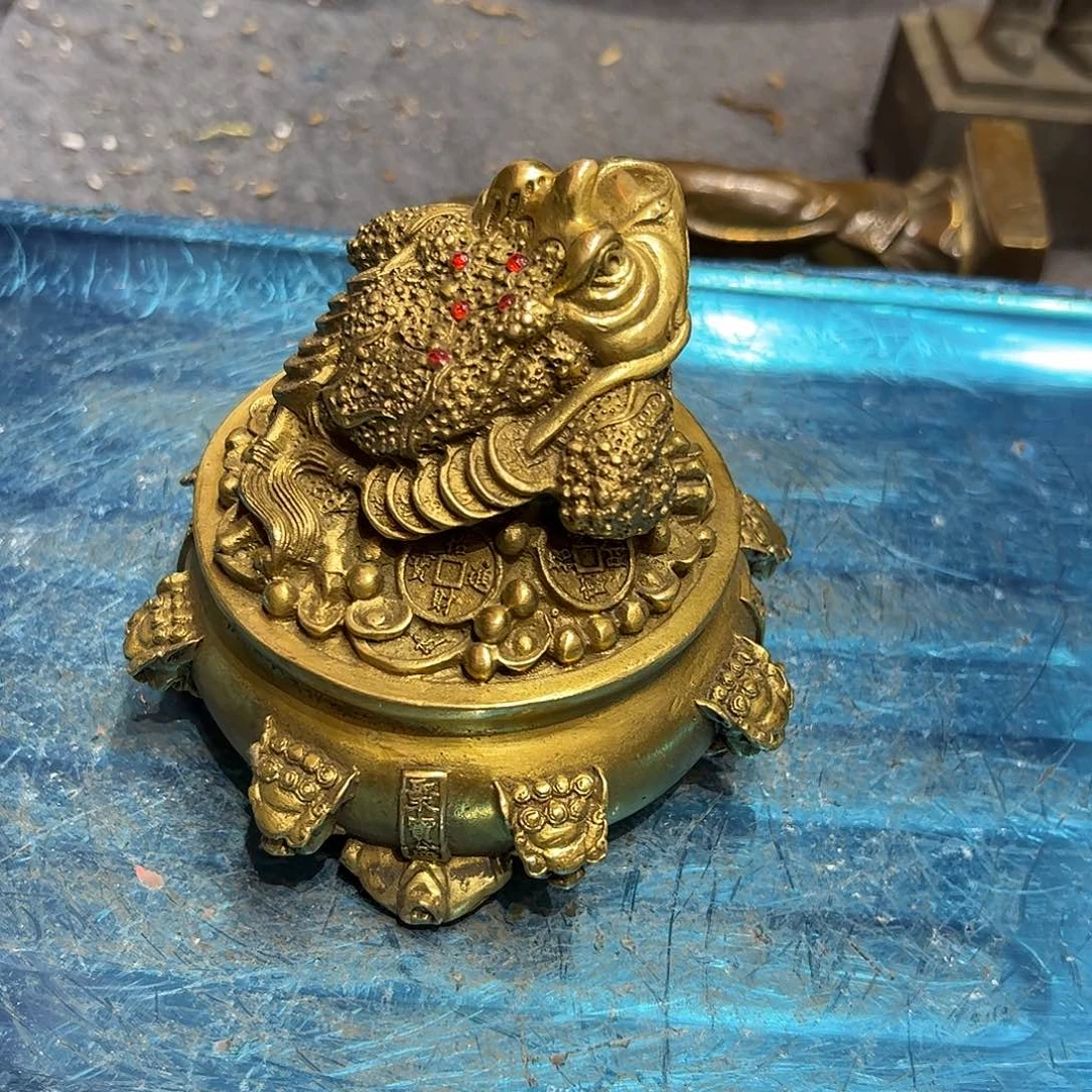 微瑕疵黄铜摆件工艺品