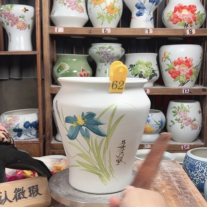 摆件62 新款陶瓷大微瑕