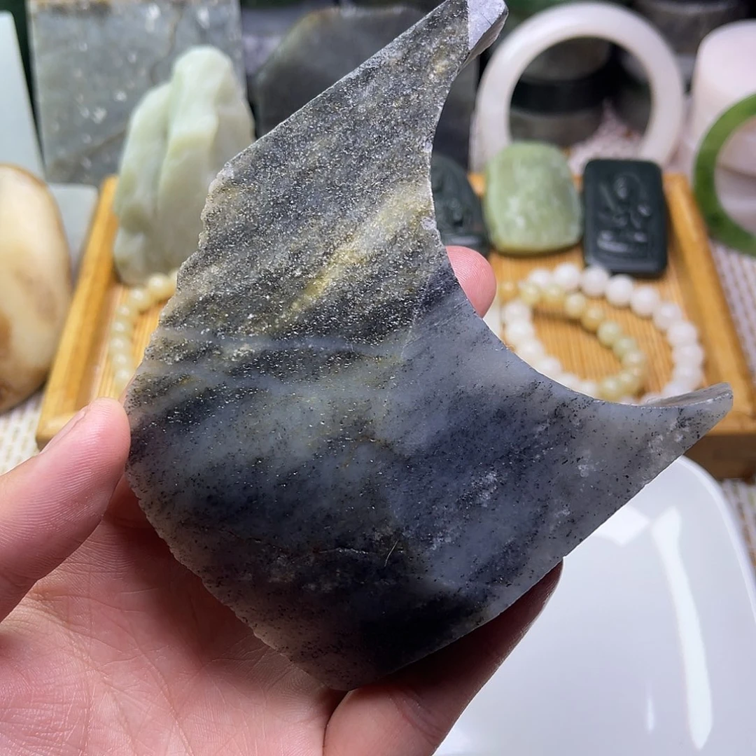 未镶嵌和田玉车挂