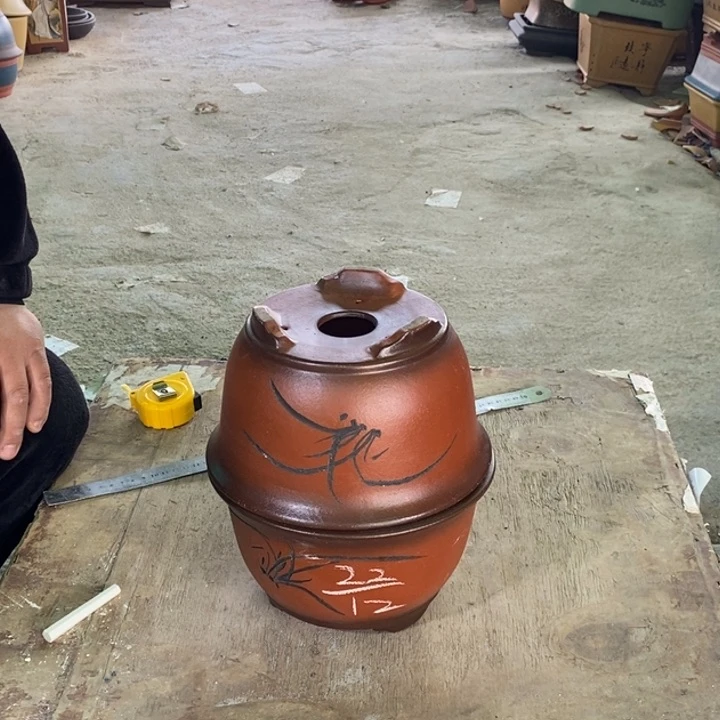 紫砂花盆紫砂紫砂