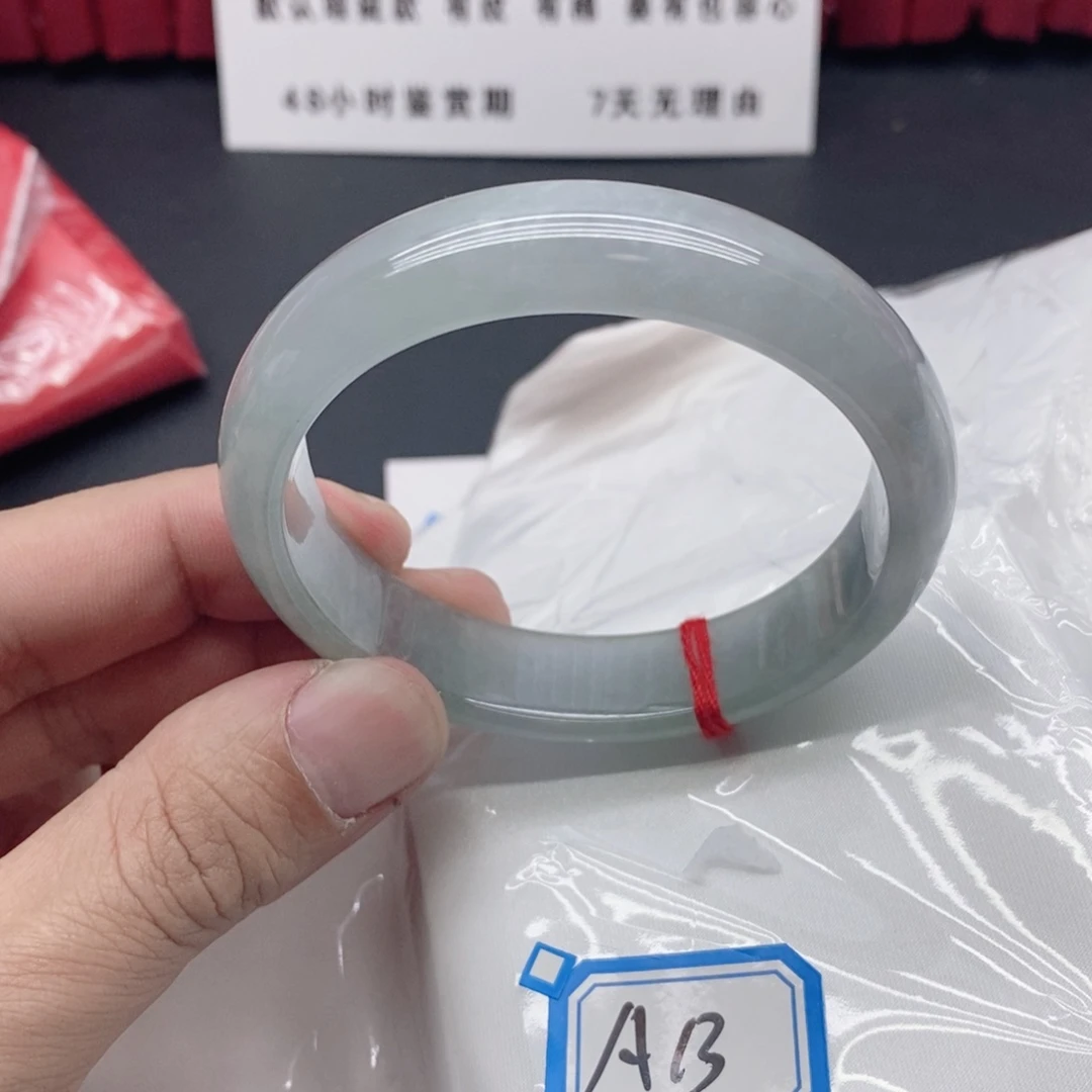 硅化玉未镶嵌手镯翡手镯A1333