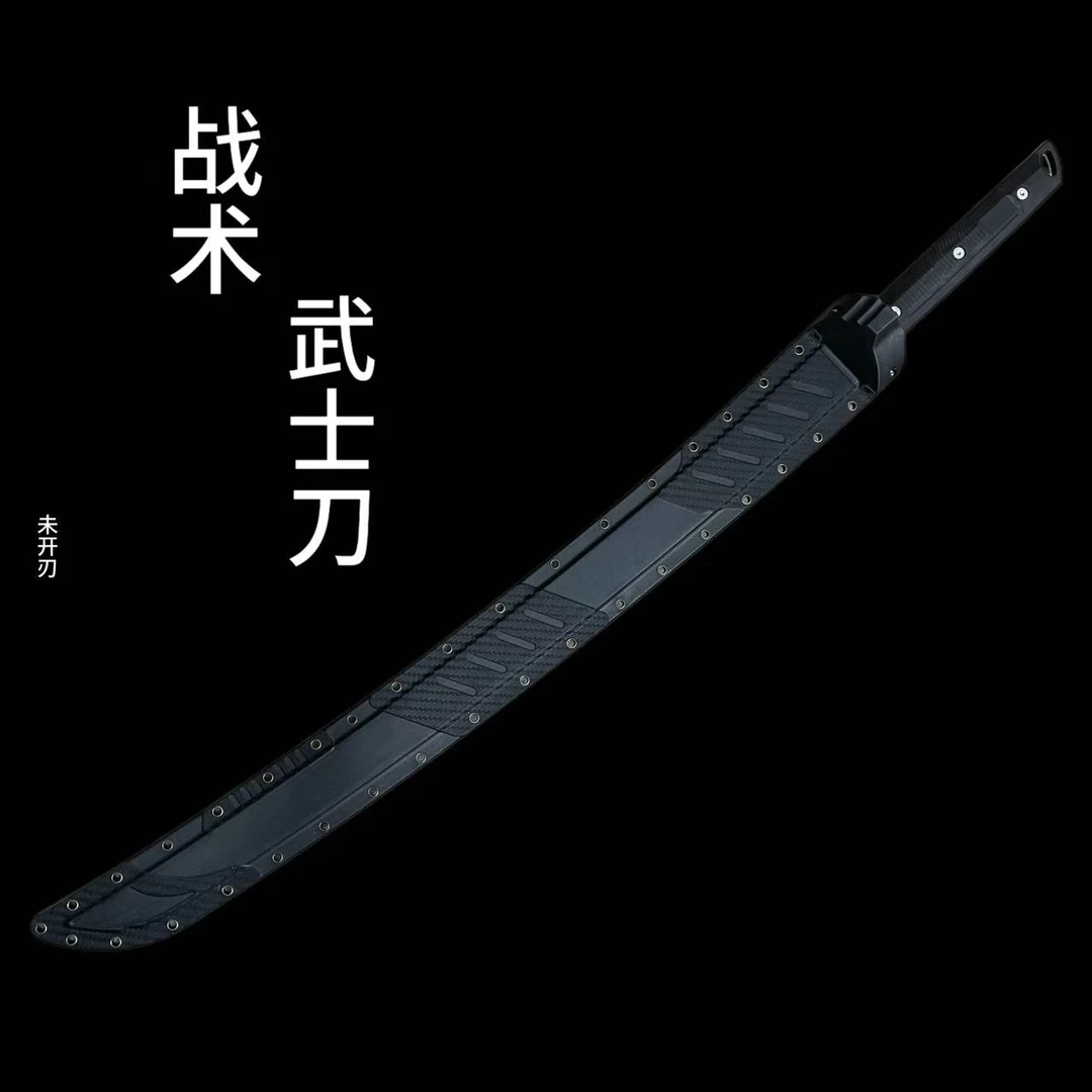 【现代机械风武士】龙泉轨道钢一体高温淬火渐薄工艺品未开刃