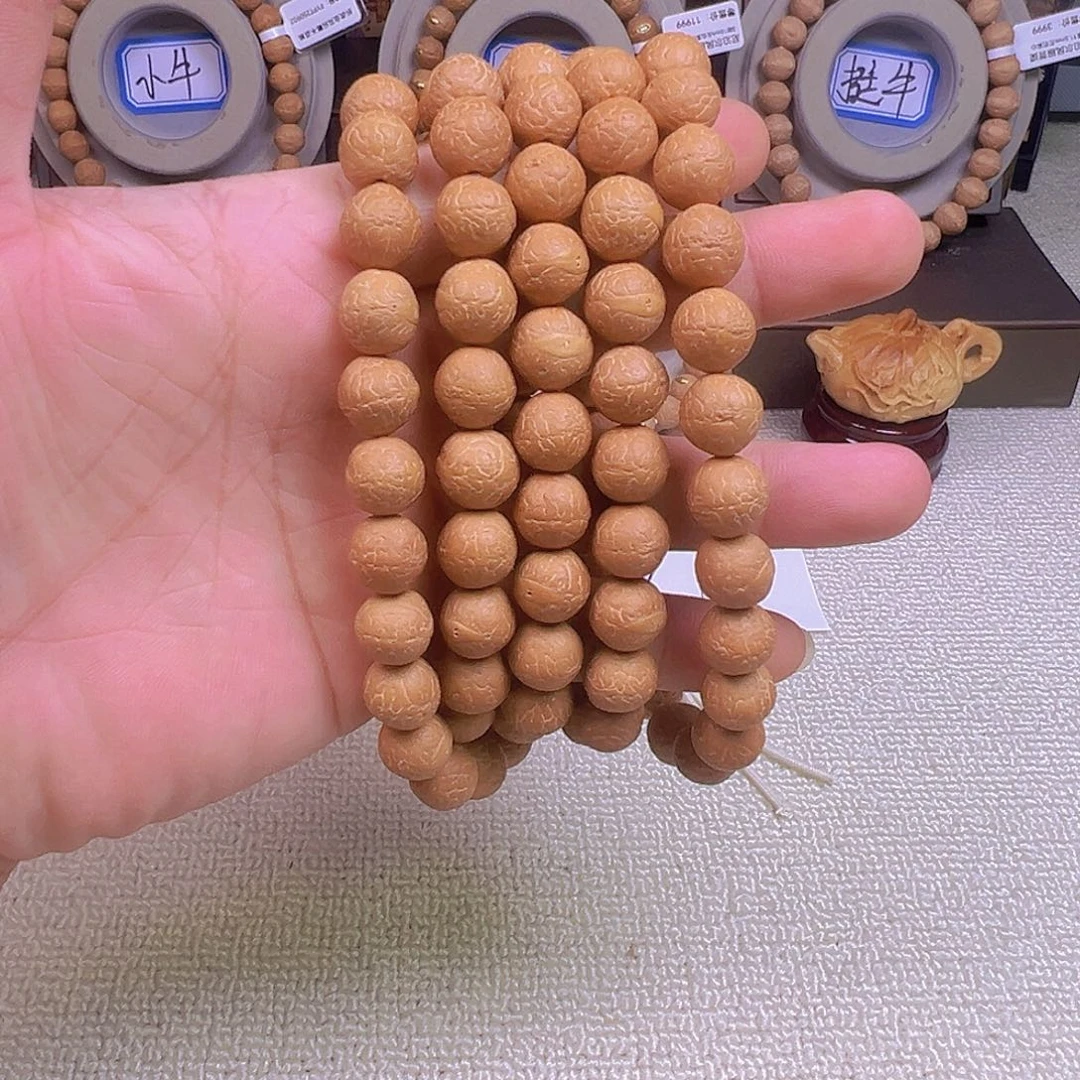 何***萱凤眼菩提吊坠12mm左右108