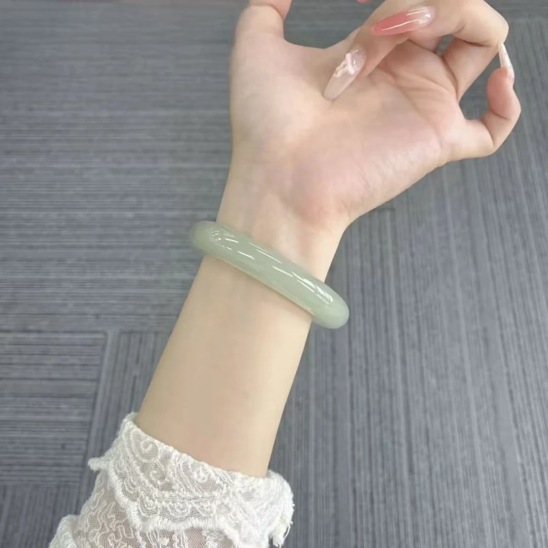 【南风】老油东陵玉高奢精品手镯DL-0165