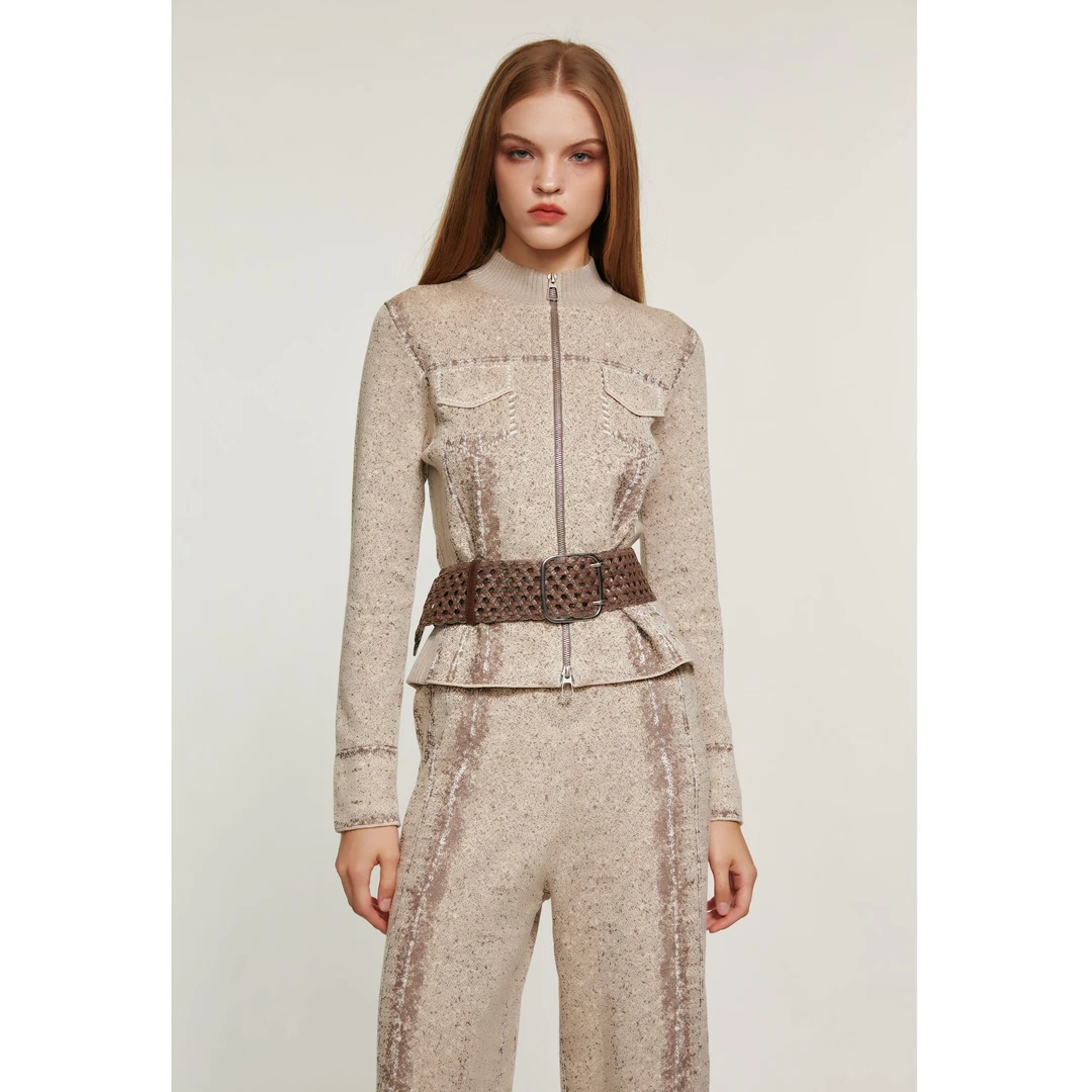 SAFICOO 86160610 时尚休闲风毛织小外套（2380）