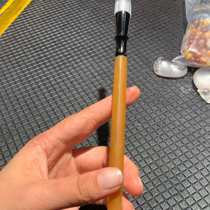 石英质玉（黄龙玉）未镶嵌手链