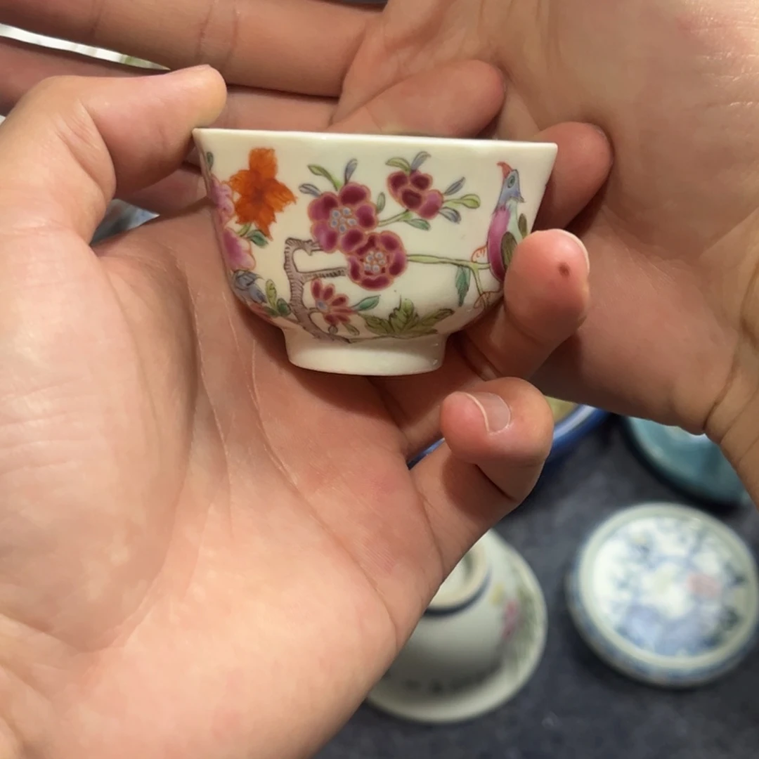 摆件景德镇陶瓷杯子