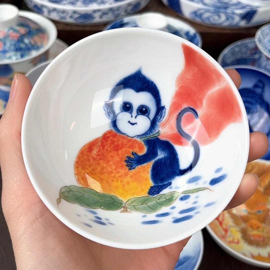 手绘高温瓷器瓷器