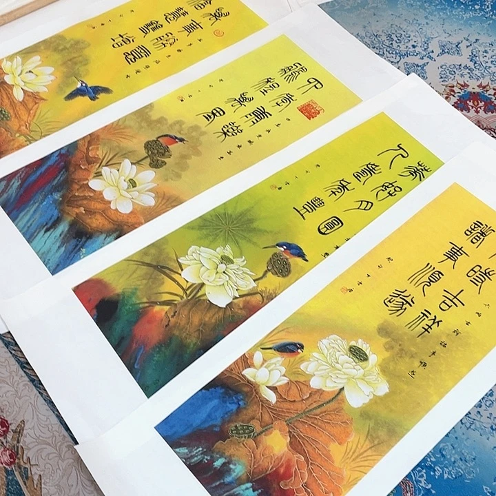 国画书画描金拓染金石传拓手写