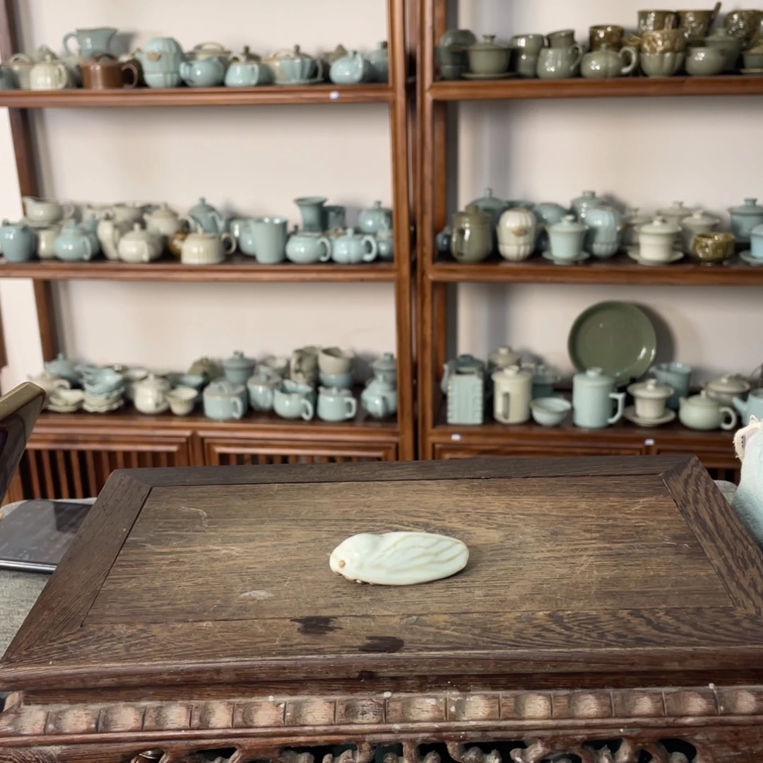 瓷片月白釉一鸣惊人