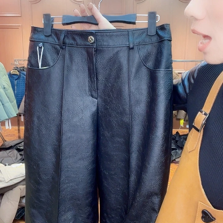 100……115斤皮长裤