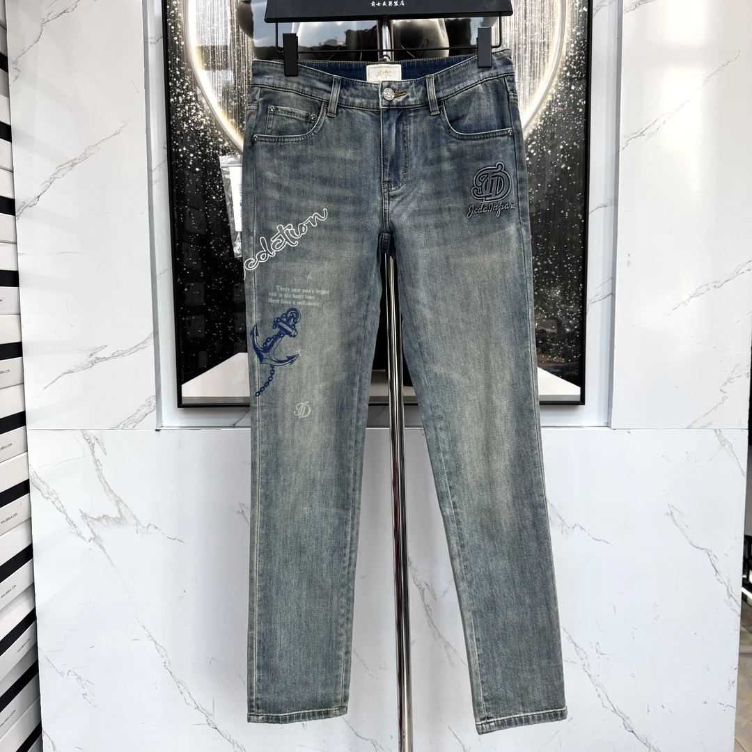 【JCDC牛仔裤】新款正品春夏休闲时尚百搭舒男士潮流牛仔裤水洗2605